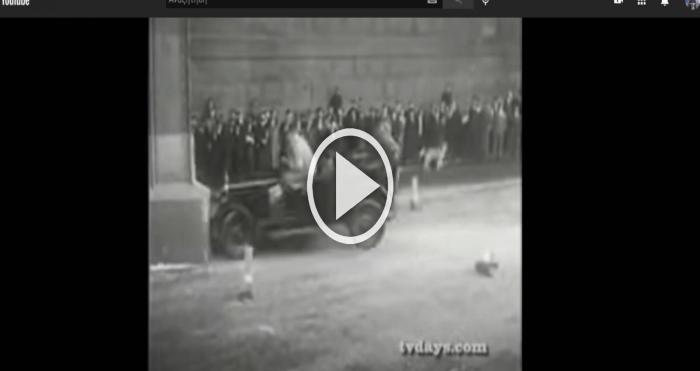 Πώς γινόντουσαν τα crash test το 1930 [video]